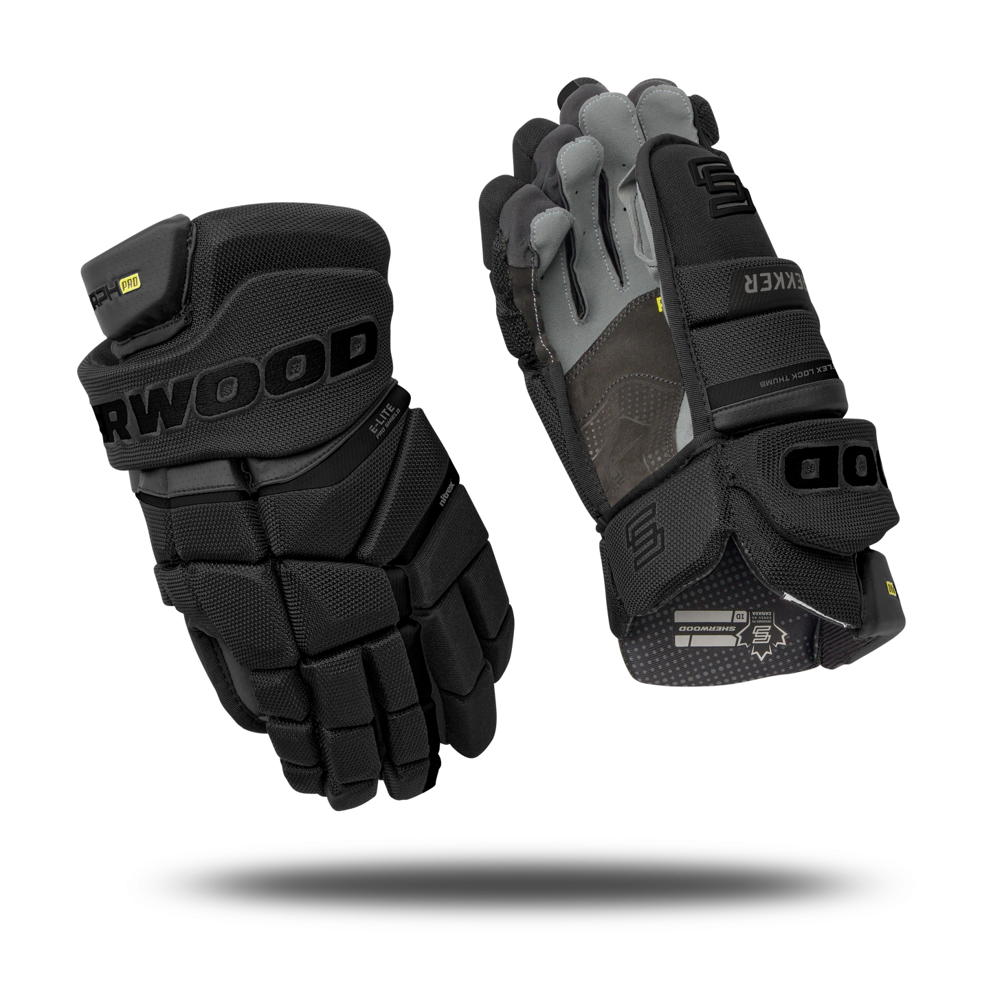 Sherwood REKKER Morph Pro Junior Hockey Gloves