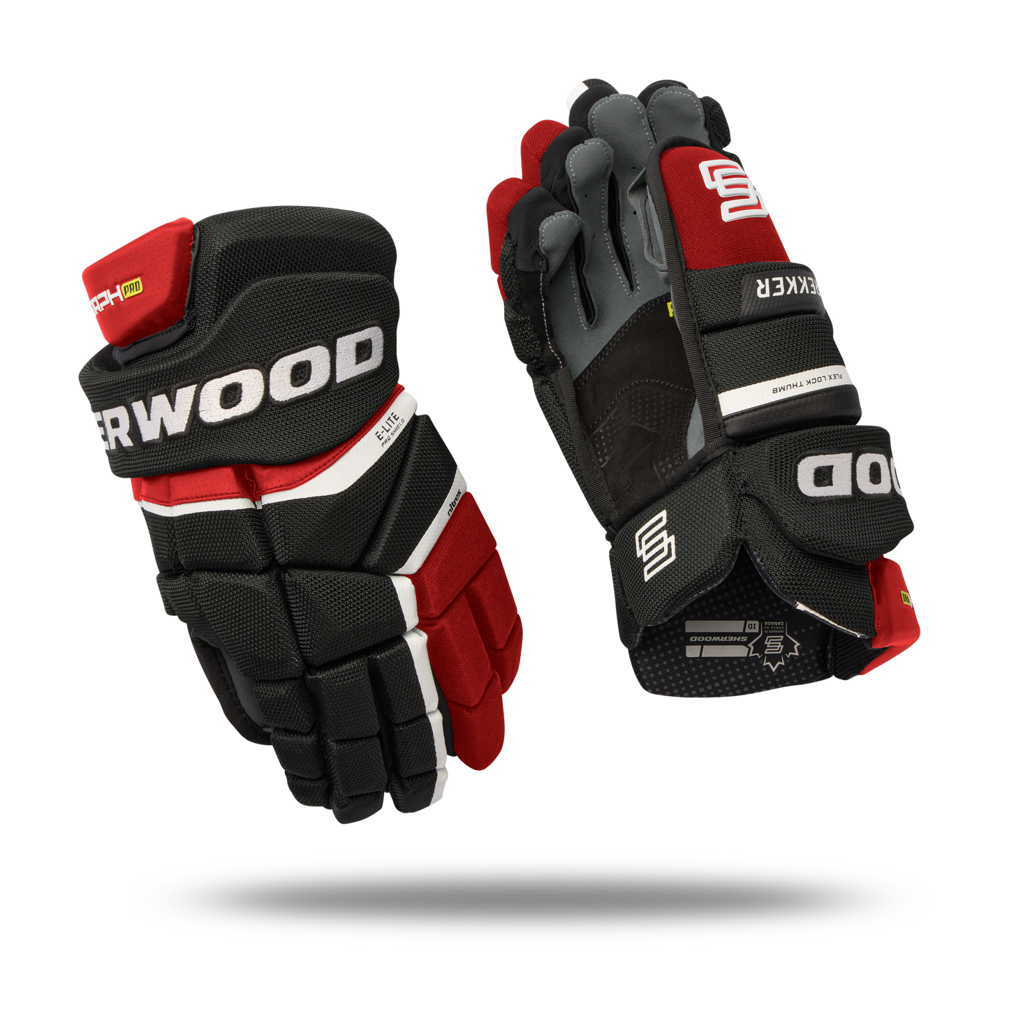 Sherwood REKKER Morph Pro Junior Hockey Gloves