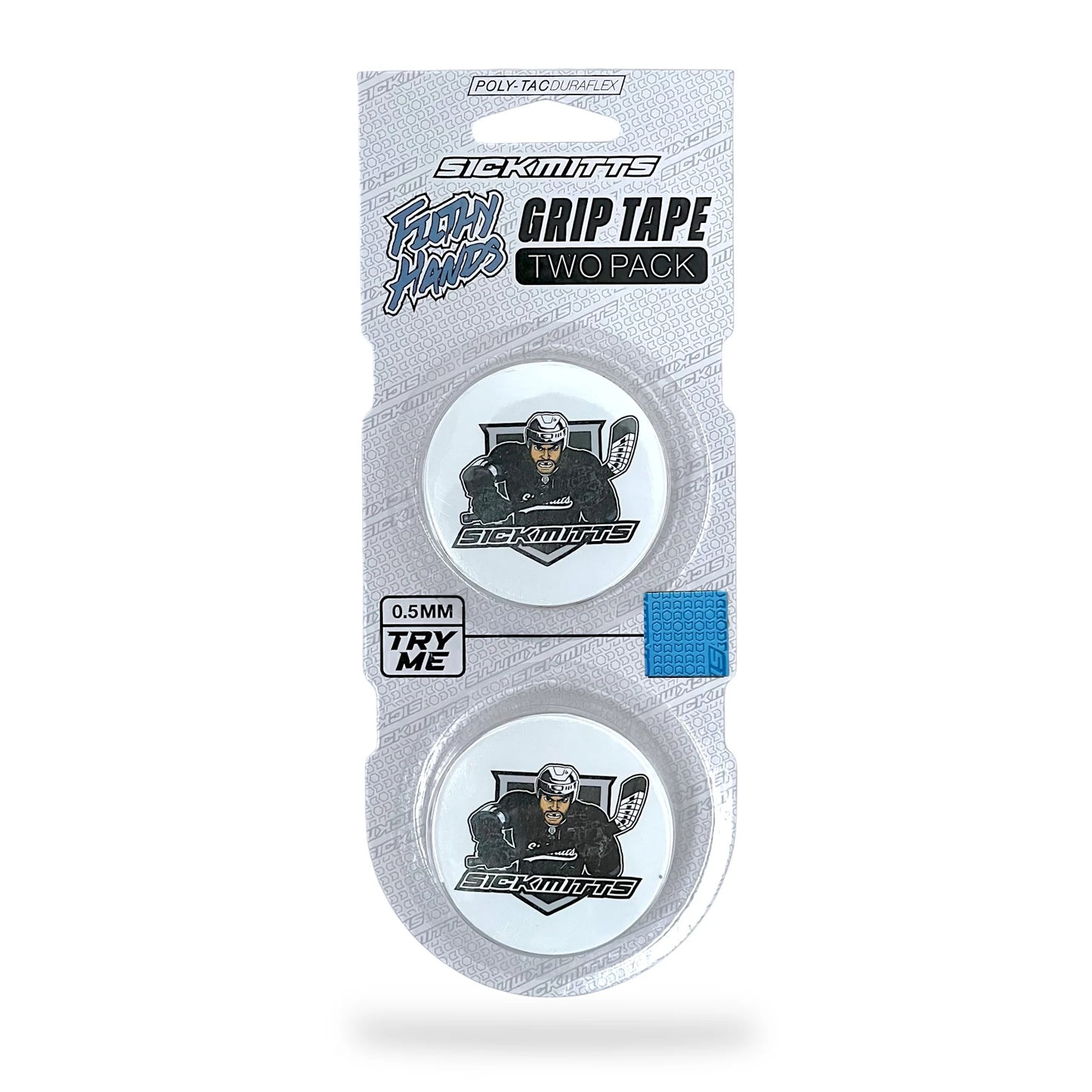 SickMitts Filthy Hands Grip Tape Blue 2-Pack