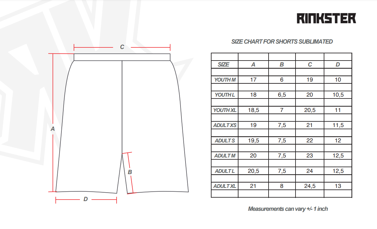 Rinkster Shorts - RATS Edition