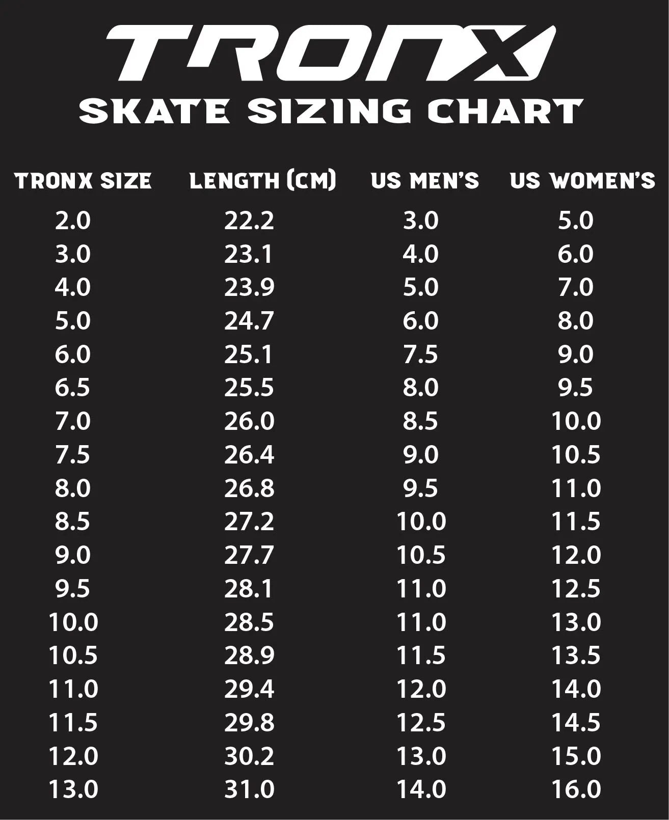 TronX Stryker One Piece Junior Ice Hockey Skates