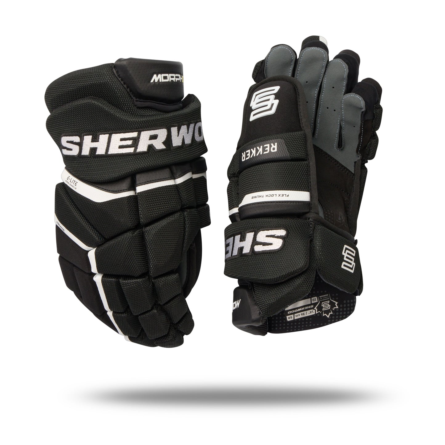 Sherwood REKKER Morph Pro Junior Hockey Gloves