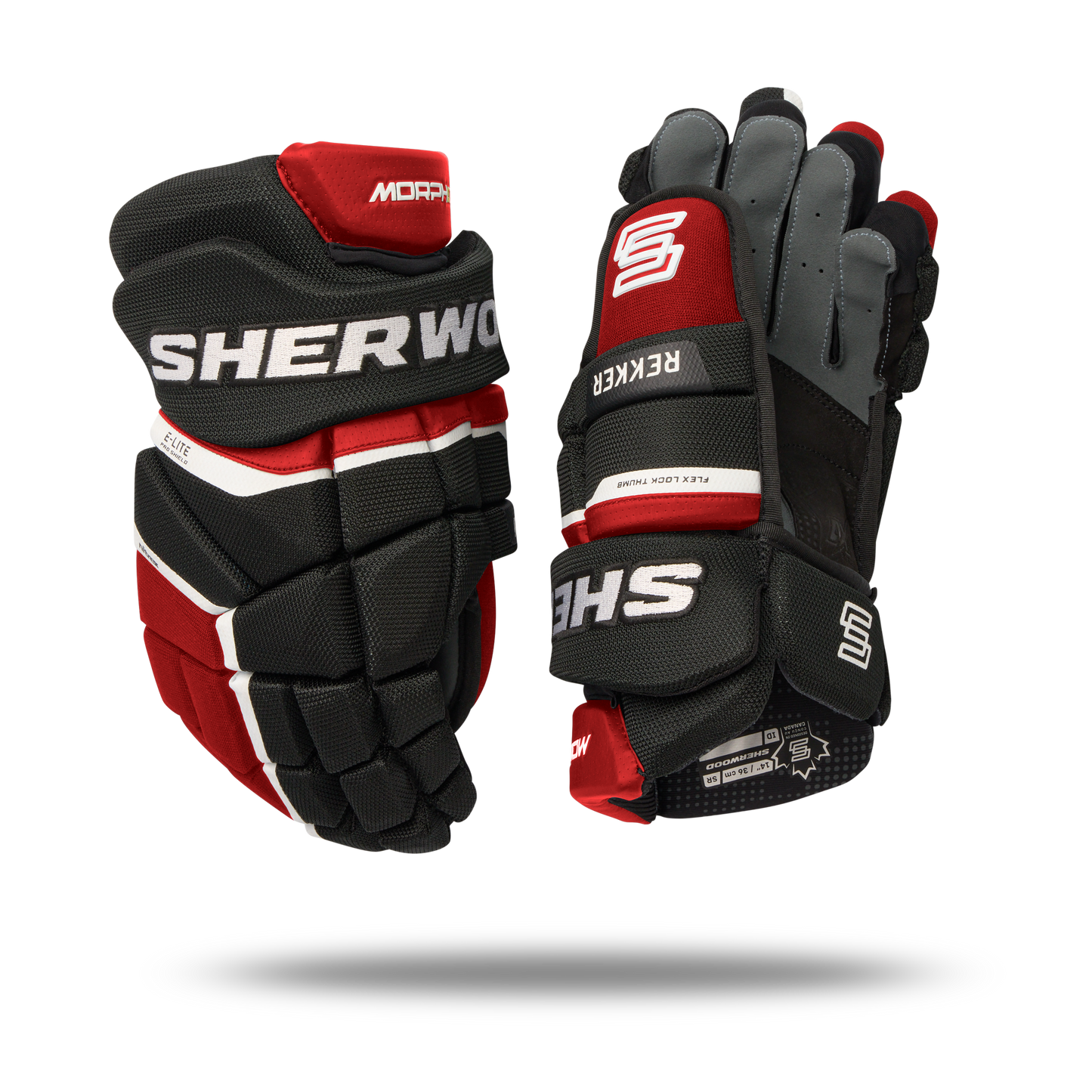 Sherwood REKKER Morph Pro Junior Hockey Gloves