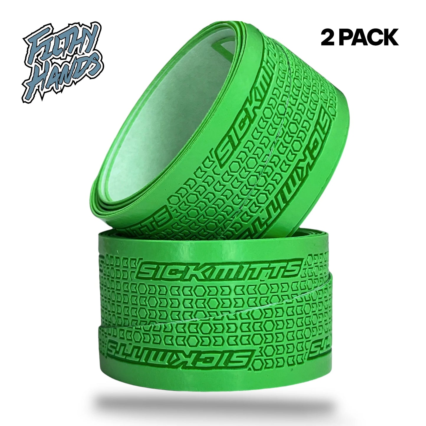 SickMitts Filthy Hands Grip Tape Galaxy Green 2-Pack