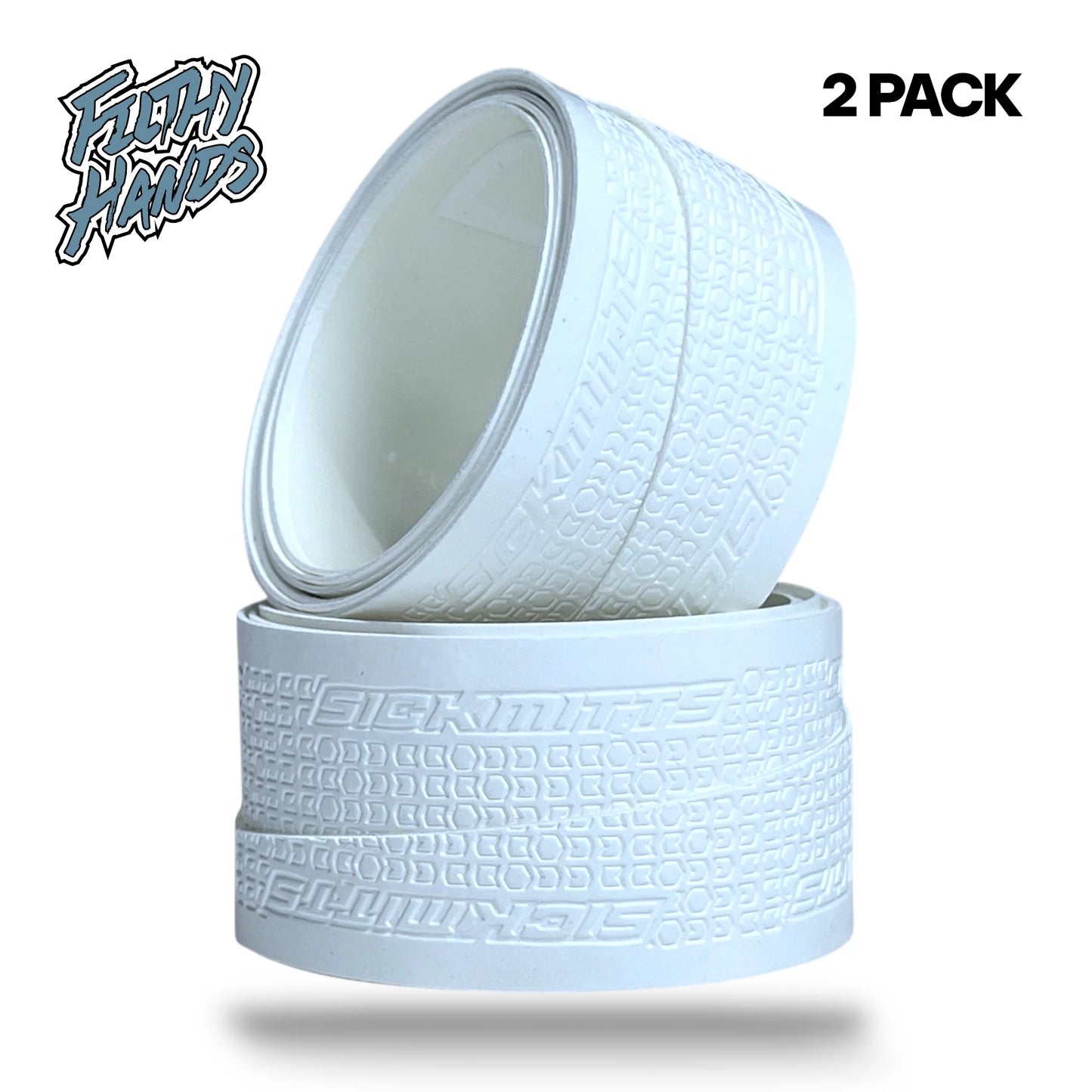 SickMitts Filthy Hands Grip Tape White 2-Pack