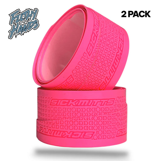 SickMitts Filthy Hands Grip Tape Hot Pink 2-Pack