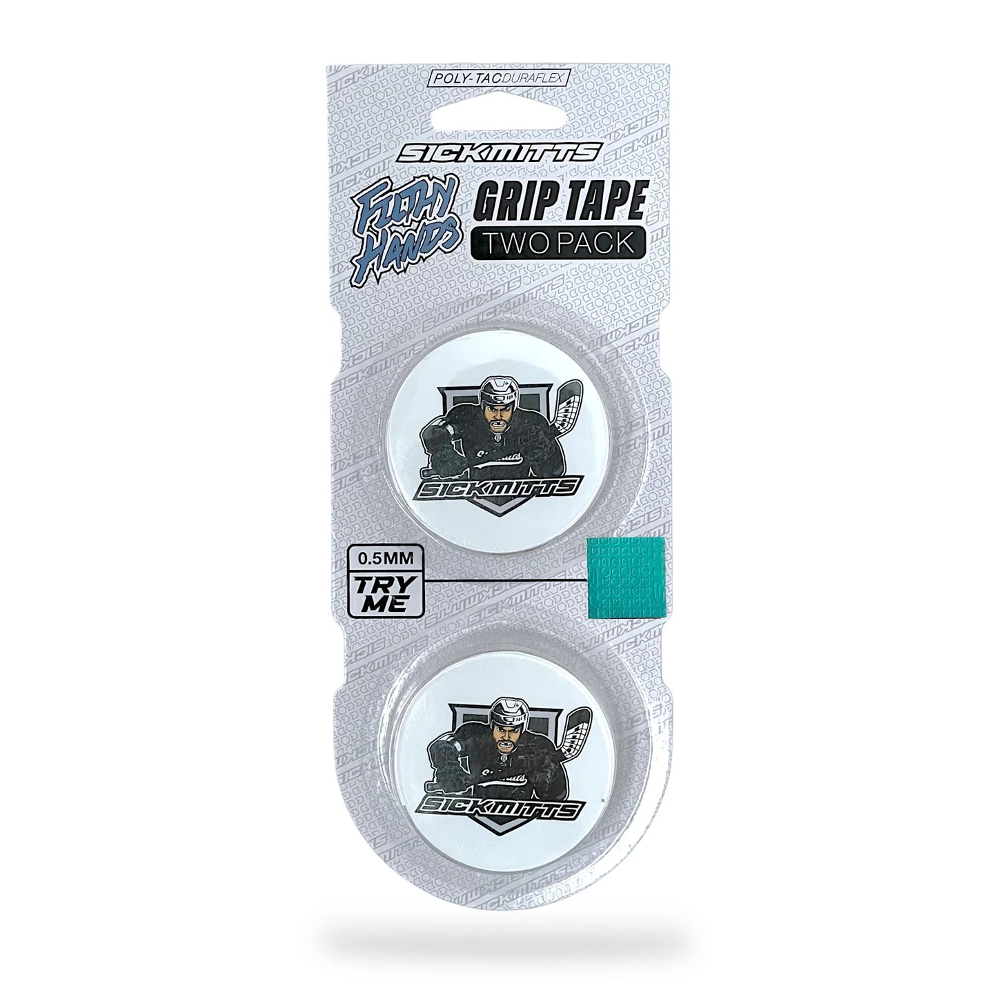 SickMitts Filthy Hands Grip Tape Ice Blue 2-Pack
